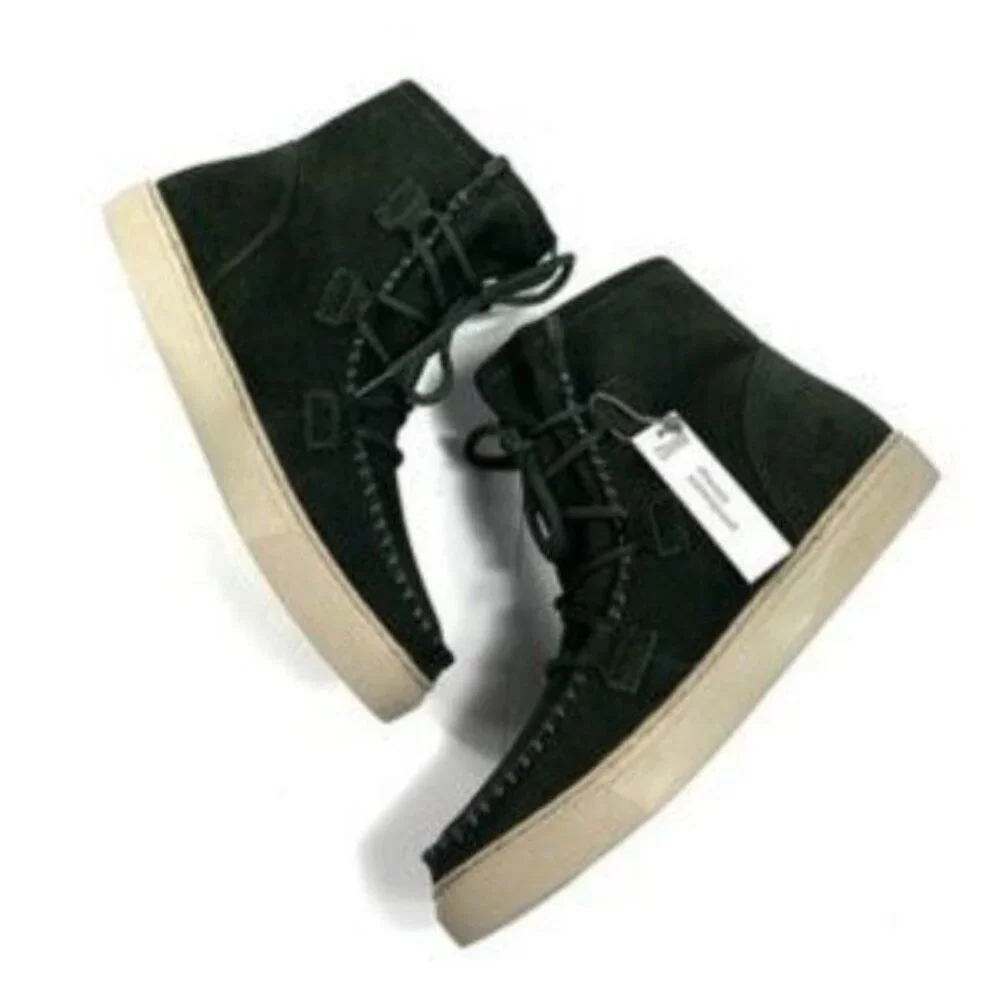 Cougar Fabiola Waterproof Suede Green Gorpcore Ankle Boot Size 10 Gorpcore Cabin